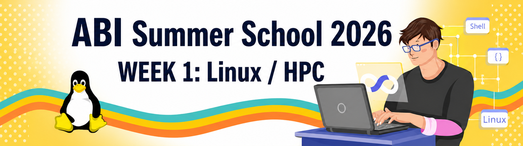 ABI Summer School 2026 · WEEK 1: Linux / HPC